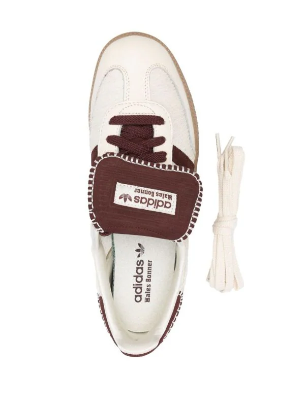 adidas tenis Samba de adidas x Wales Bonner beige - Imagen 4