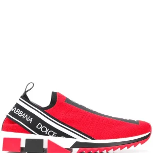 N370O Dolce & Gabbana tenis con logo rojo
