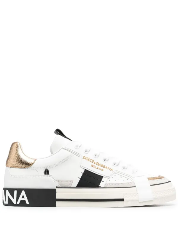 Dolce & Gabbana 2.Zero Custom leather sneakers