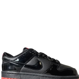 Air Jordan 1 Retro Low OG BG JORDAN 1 LOW PIEL NEGRO ROJO SUELA ROJA