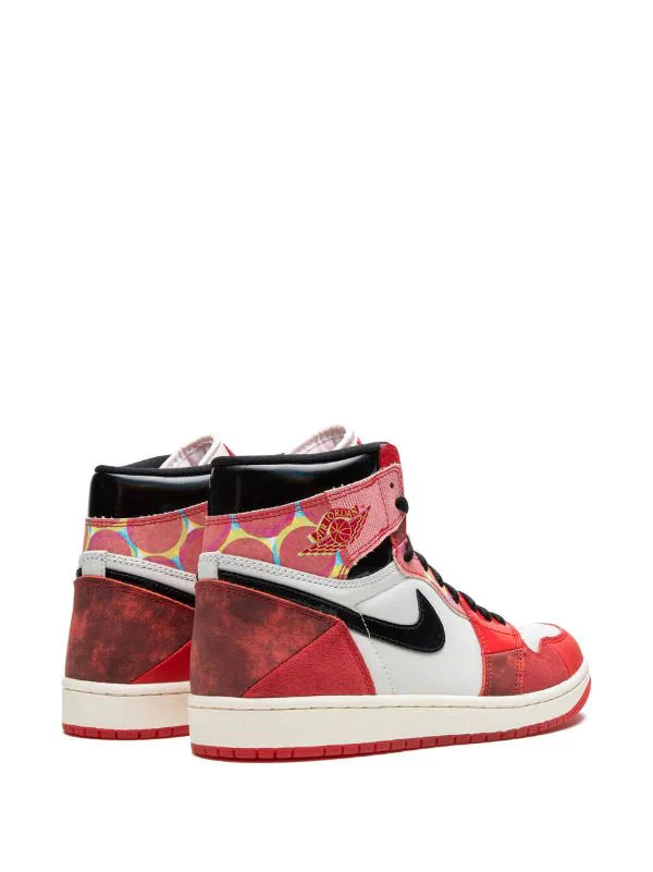 (G5) N372O Jordan 1 High OG Spider-Man Across the Spider-Verse - Imagen 3
