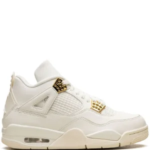 Jordan tenis Air Jordan 4 Sail beige dorado