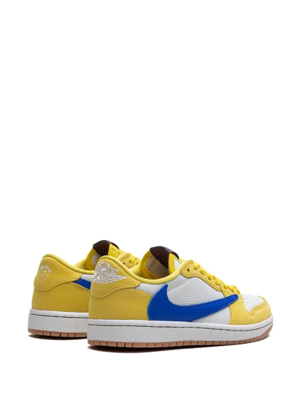 Jordan tenis Air Jordan 1 Retro Low Canary de JORDAN x Travis Scott - Imagen 3