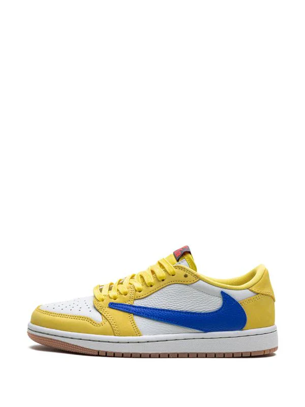Jordan tenis Air Jordan 1 Retro Low Canary de JORDAN x Travis Scott - Imagen 5