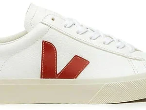 Veja Campo Chromefree Leather White Red
