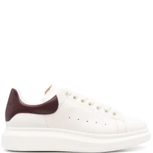 Alexander McQueen tenis Oversized blanco vino originales