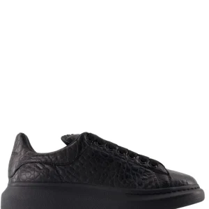ALEXANDER MCQUEEN Oversized Sneakers - Alexander McQueen - Leather - Black