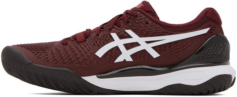 ZAPATILLAS GEL-RESOLUTION 9 ASICS Asics Burgundy Gel-Resolution 9 Sneakers - Imagen 5