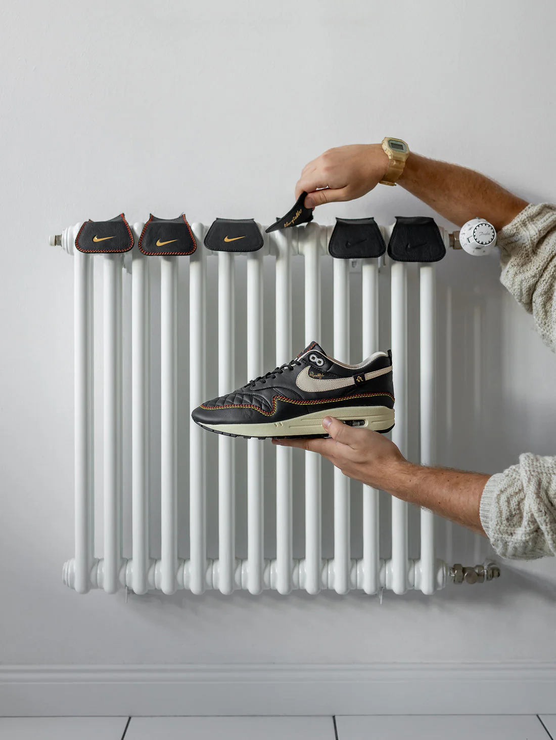 Air Max 1 Ronaldinho Tiempo Bespoke by Margiello - Imagen 5