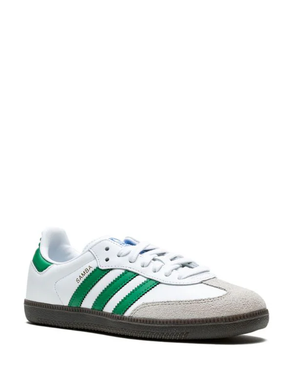 N373O Adidas Samba blanco verde - Imagen 5