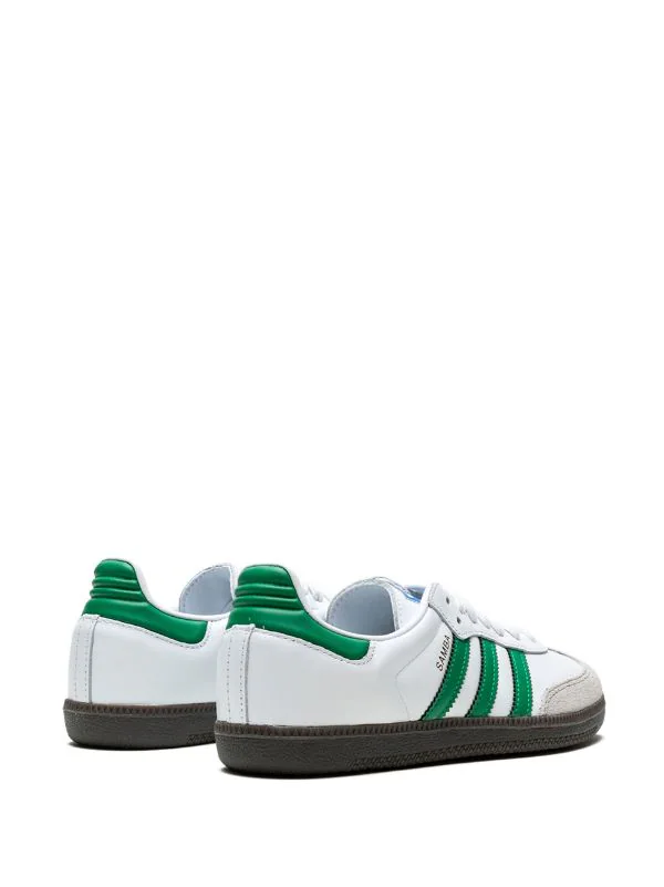 N373O Adidas Samba blanco verde - Imagen 3