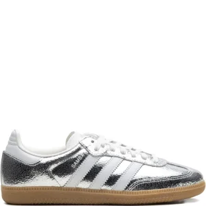 adidas tenis Samba OG "Silver Metallic Cracked Leather