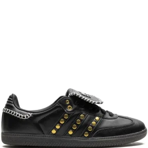 tenis Samba " Studded Pack - Black" de adidas x Wales Bonner