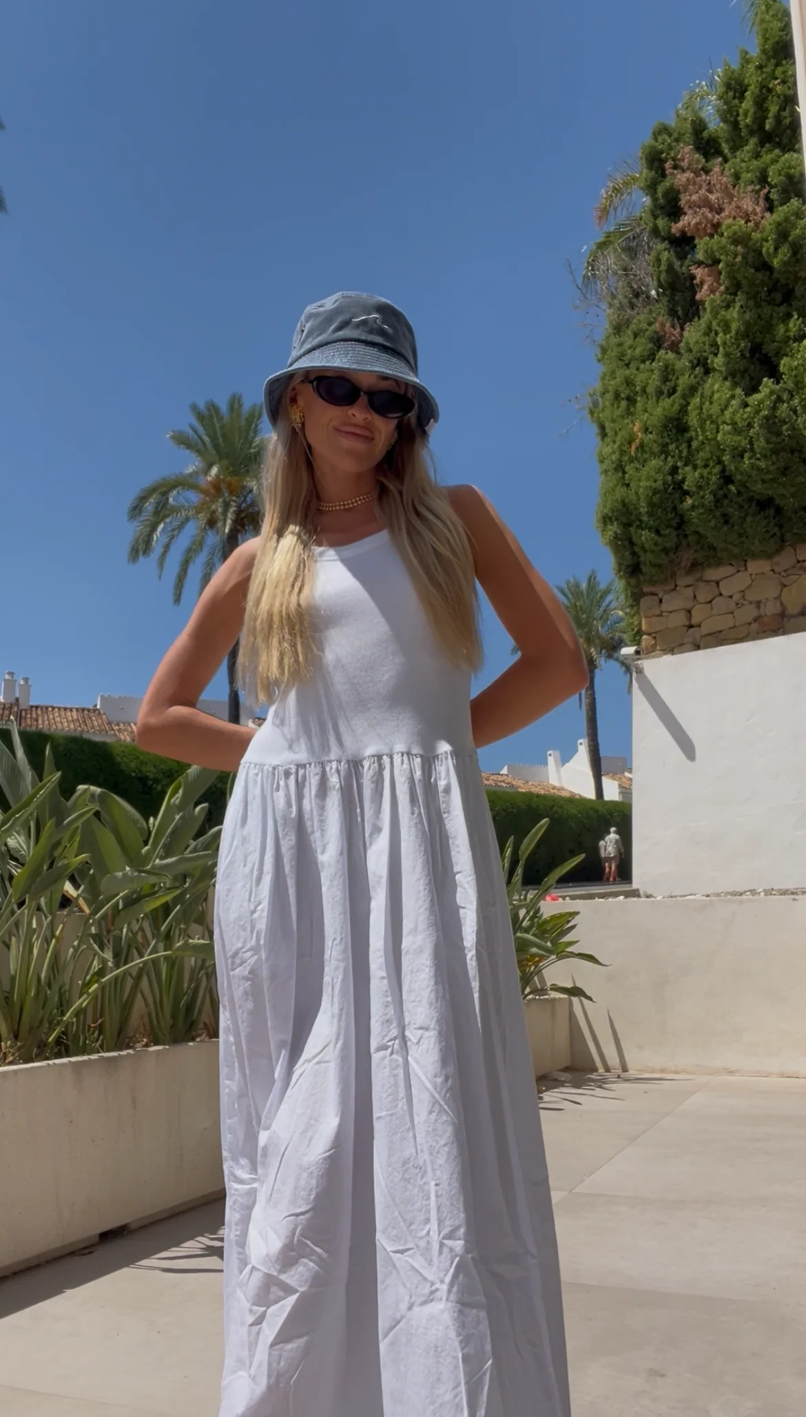 Vestido de Hanna - blanco - Imagen 3