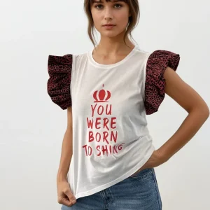 Camiseta Volante Shine