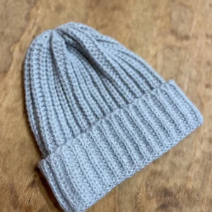 Gorro de canalé - Gris claro