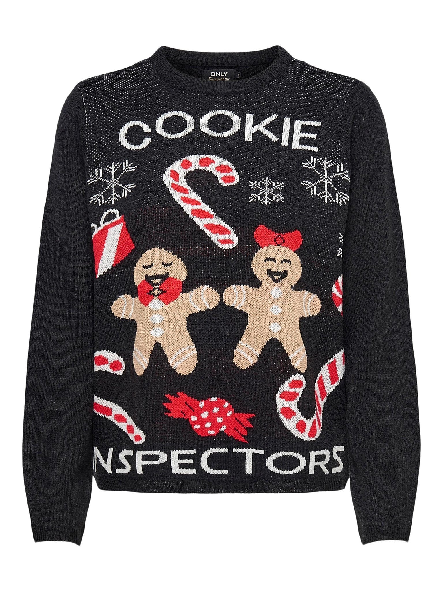 Joy Christmas Knit - Negro - Imagen 3