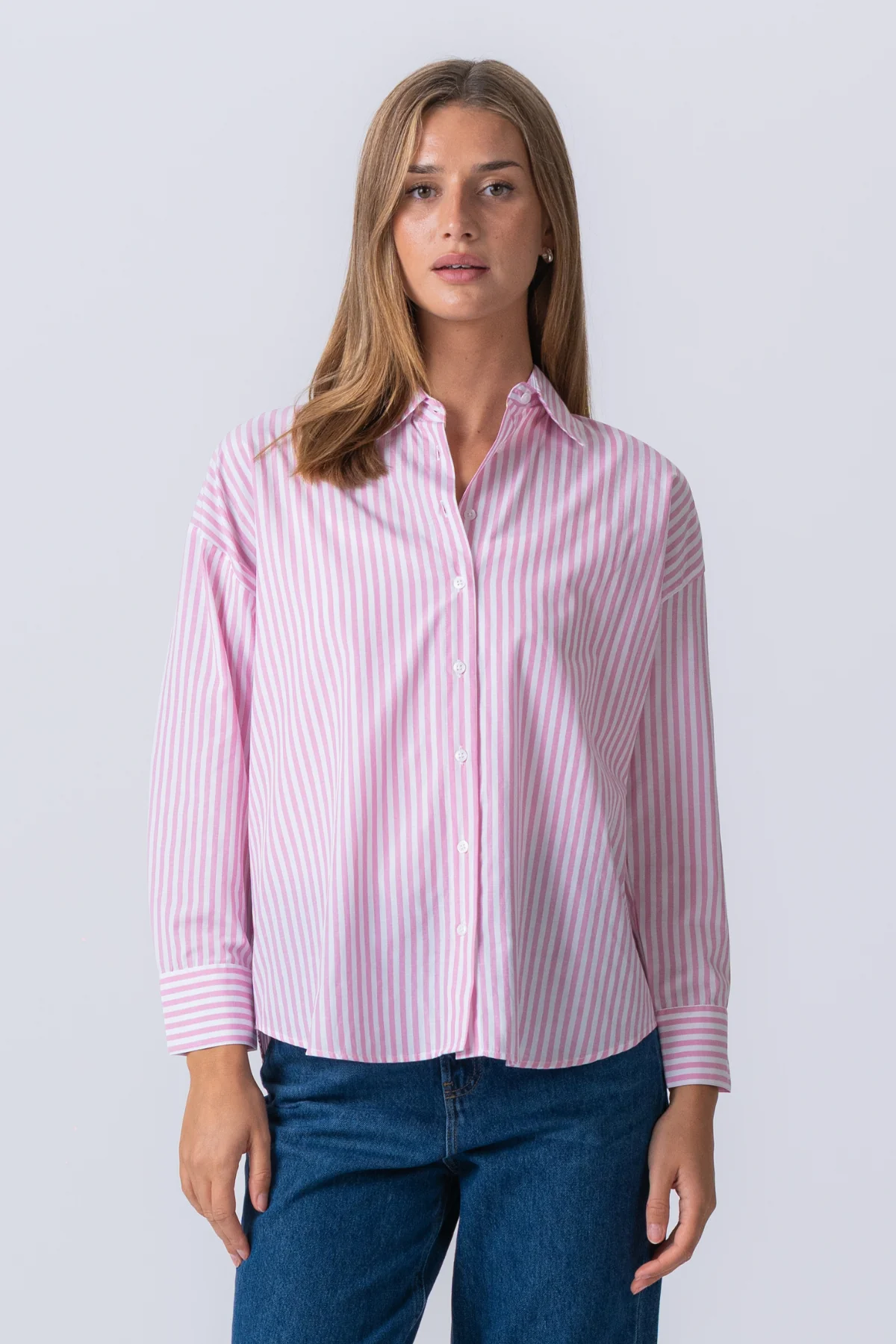 Camisa rayada de Layla - Pink