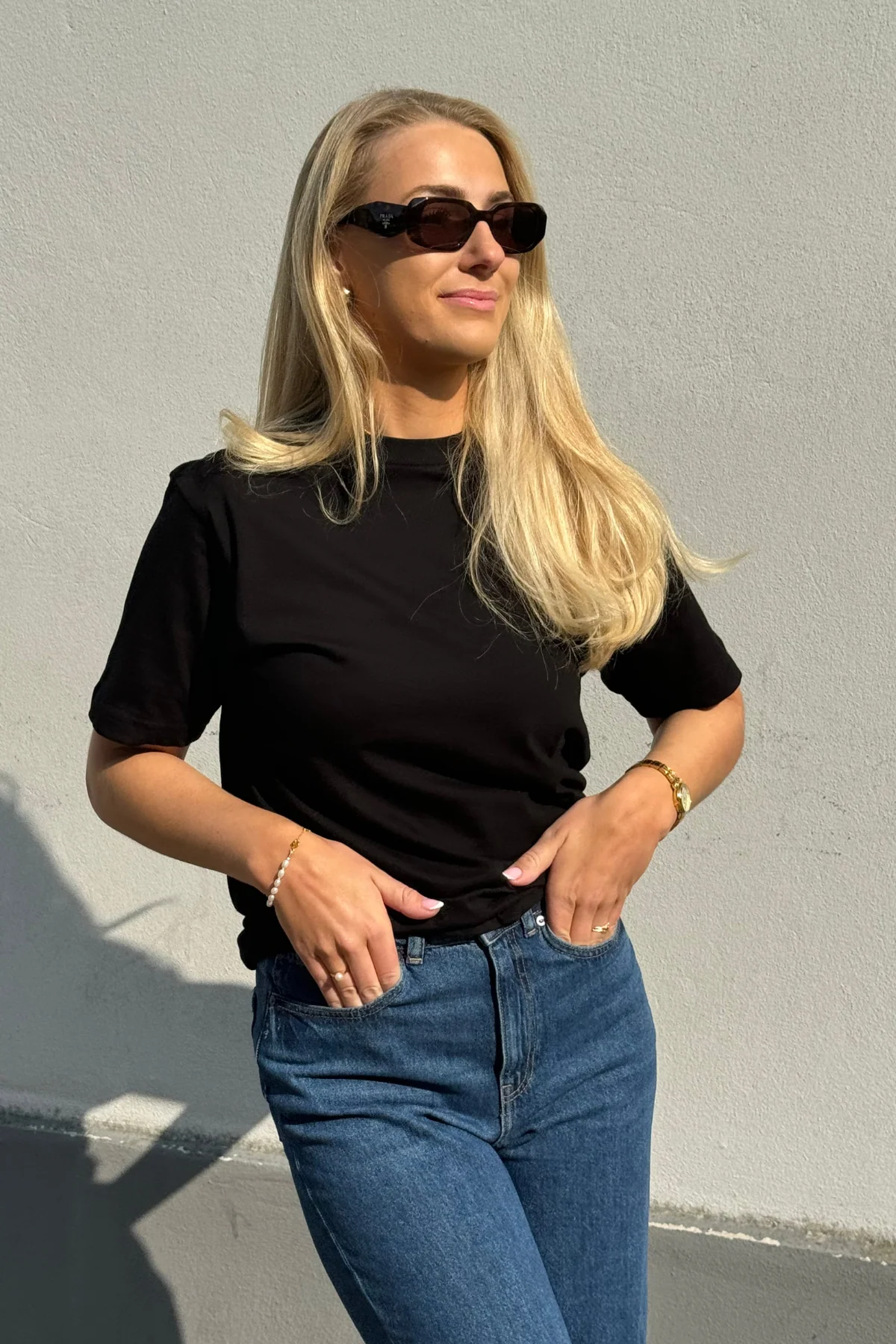 Camiseta de gran tamaño - Negro - Imagen 3