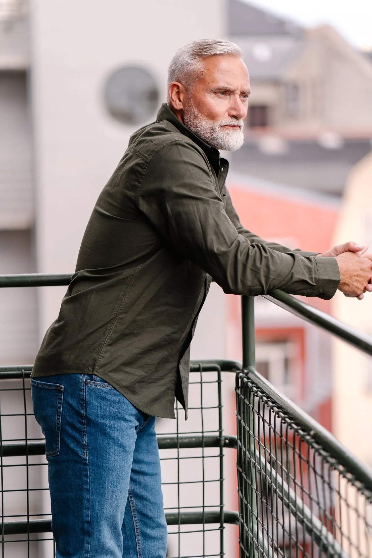 The Original Performance Oxford Shirt ™ ️ - Noche del bosque - Imagen 4