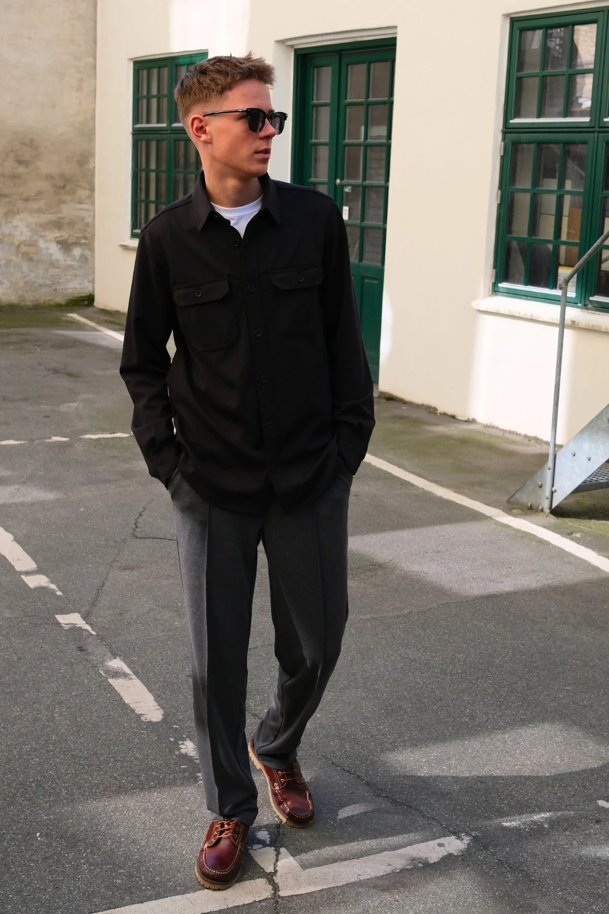 Performance Pants Fit Loose - carbón - Imagen 3