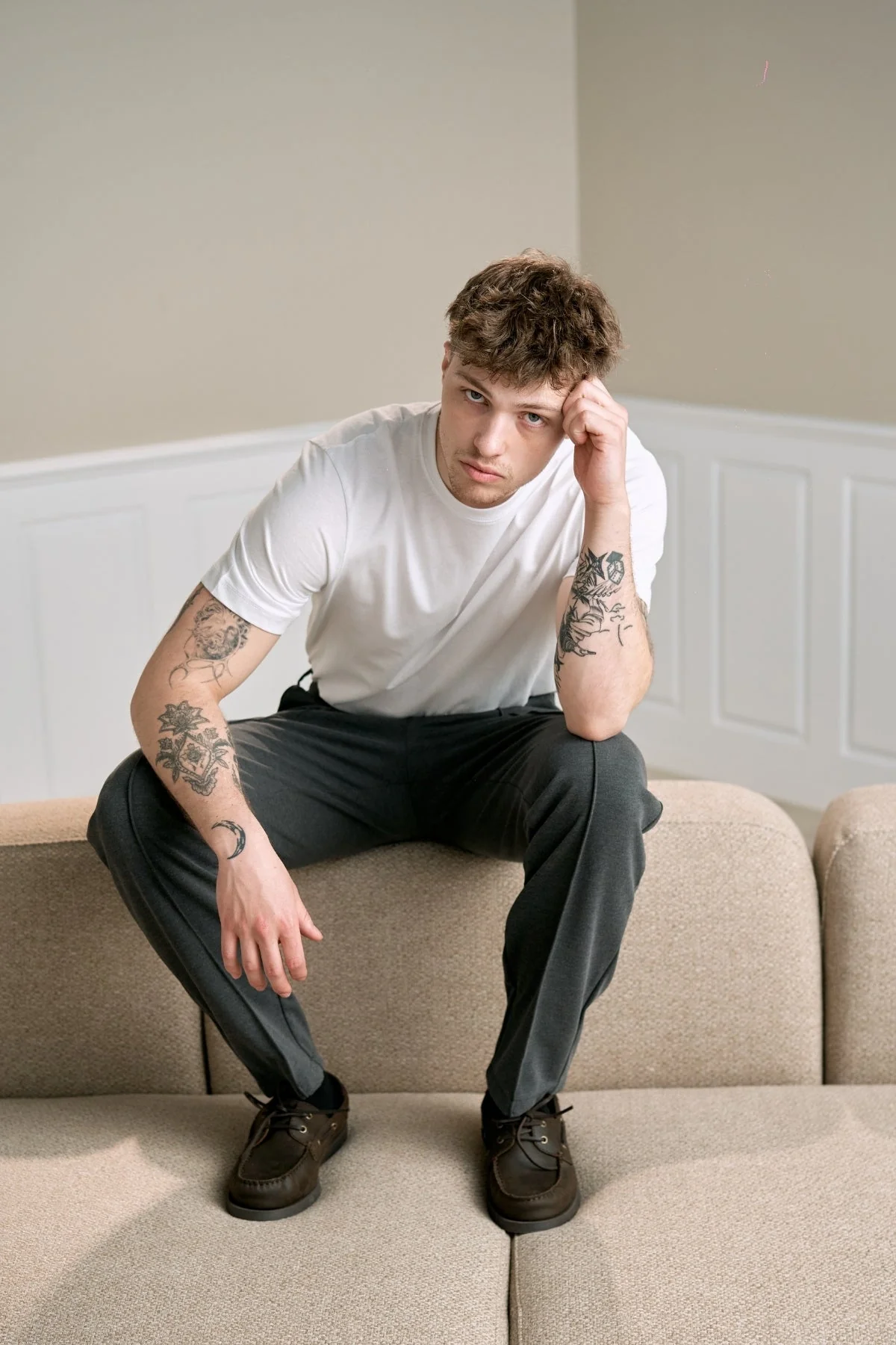 Performance Pants Fit Loose - carbón - Imagen 4