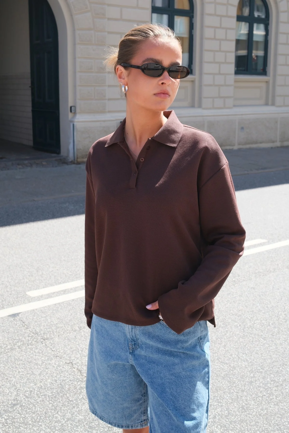 Millie Polo - Seal Brown - Imagen 4