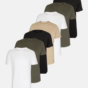 Camiseta larga: paquete (7 pcs).