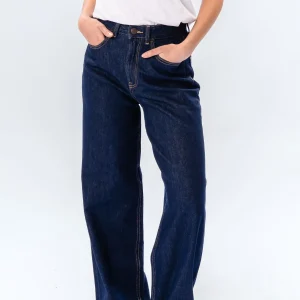 El rendimiento original de los jeans sueltos - mezclilla azul oscuro