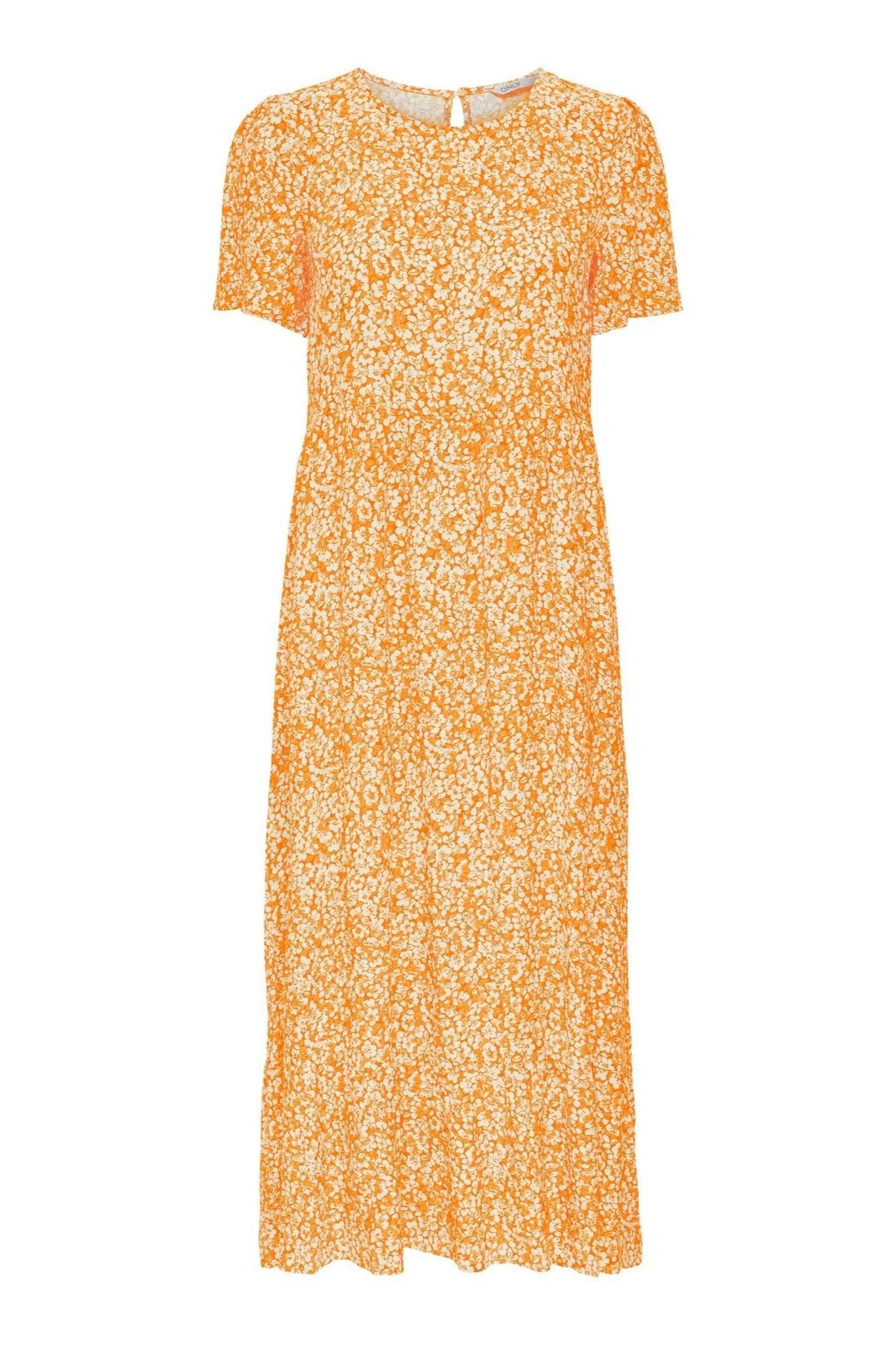Vestido Malle Midi - Naranja Floral