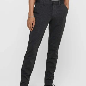 Marcos Pantalones - Gris oscuro (pantalones elásticos)