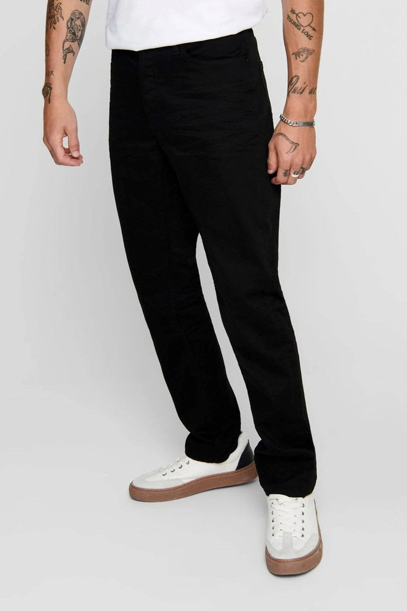 Mike Stretch Jeans - Negro (Fit Award) - Imagen 3