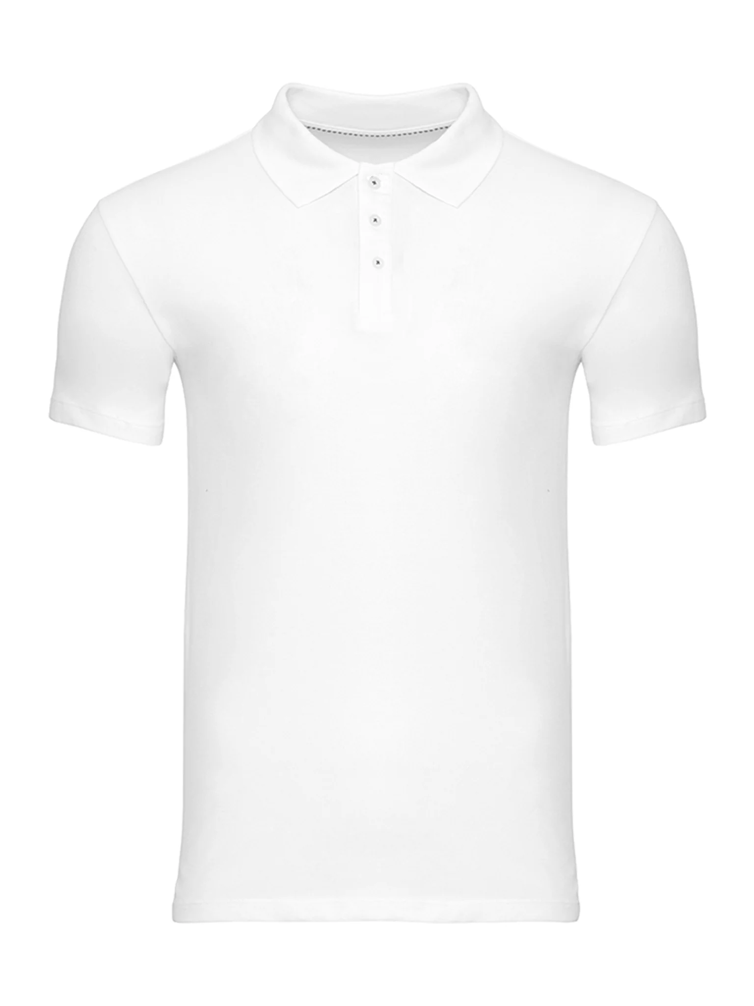 Muscle Polo Shirt - White - Imagen 5