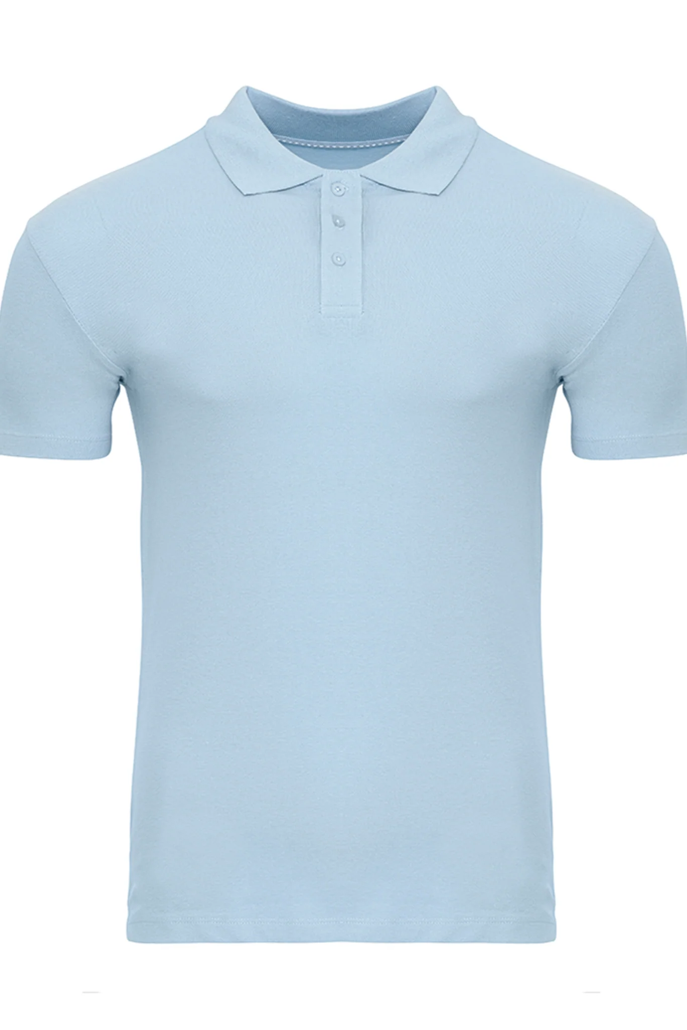 POLO MUSCLE POLO - Azul claro - Imagen 4