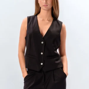 Chaleco Nadia - Negro