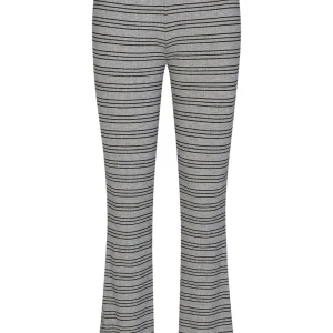 Pantalones de estilo de Natalia - oro gris Lurex