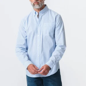 The Original Performance Camisa de Oxford - azul claro/blanco