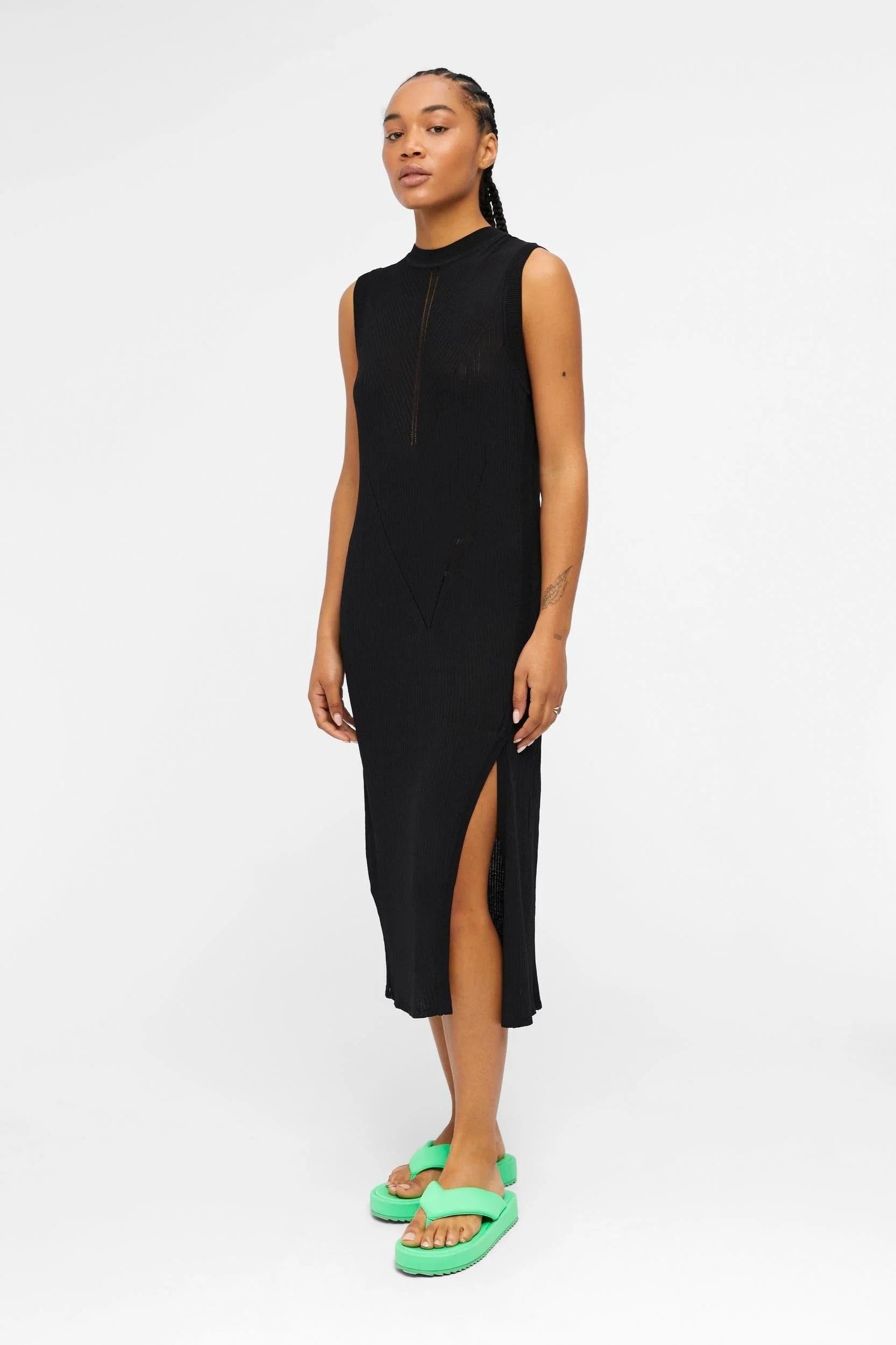 Bianka Knit Kjole - Sorteo - Imagen 3