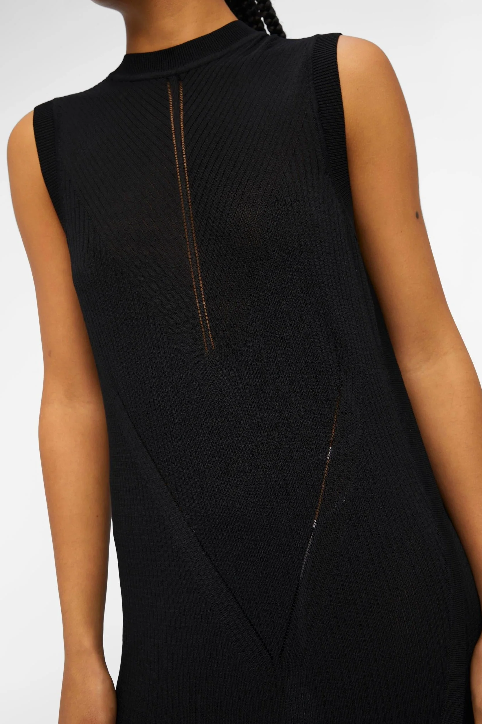 Bianka Knit Kjole - Sorteo - Imagen 4