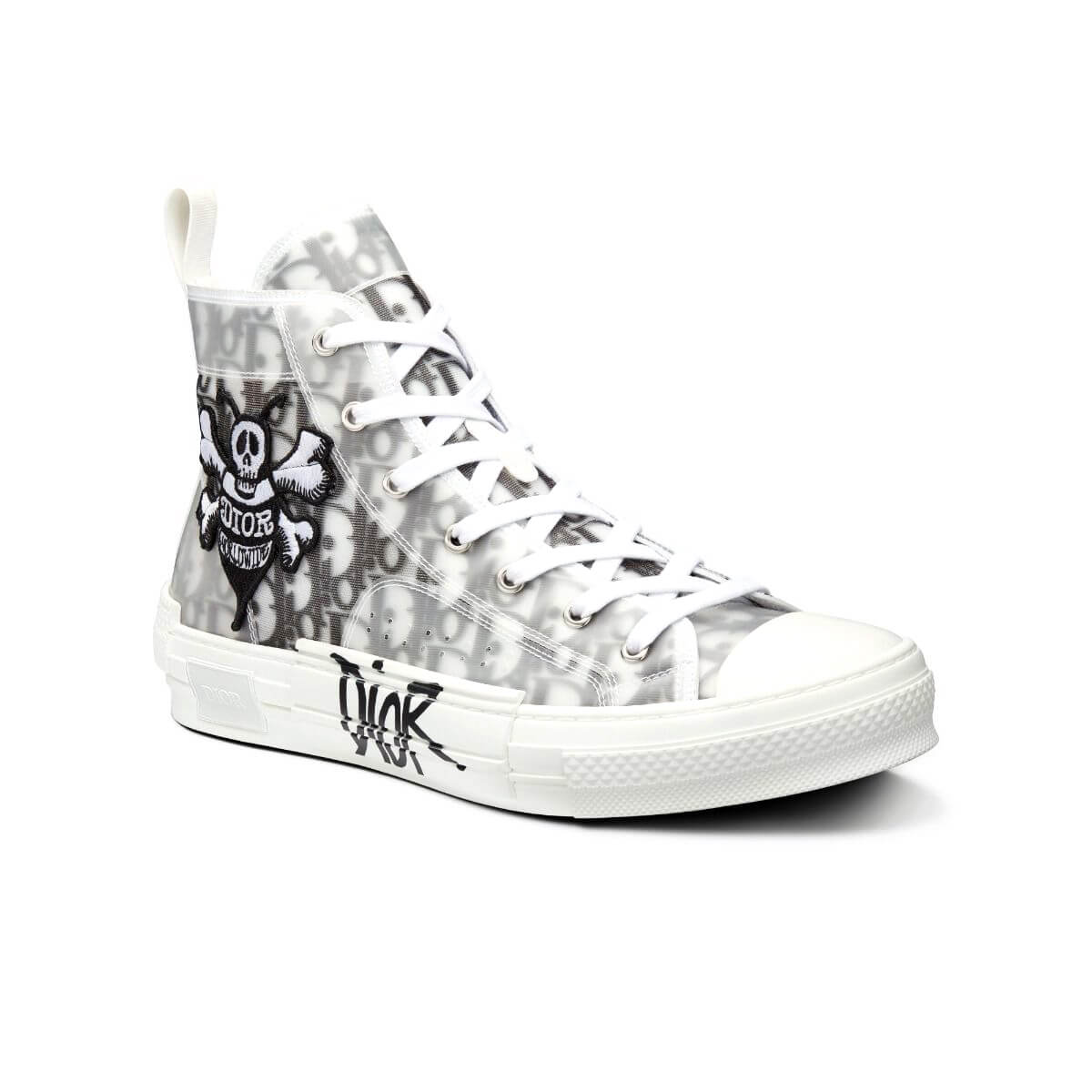 N370O Dior And Shawn B23 High Top Bee Embroidery - Imagen 5
