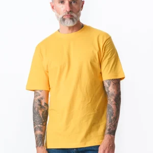 Camiseta de gran tamaño - Amarillo