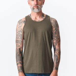 Tanktop básico - Green del ejército