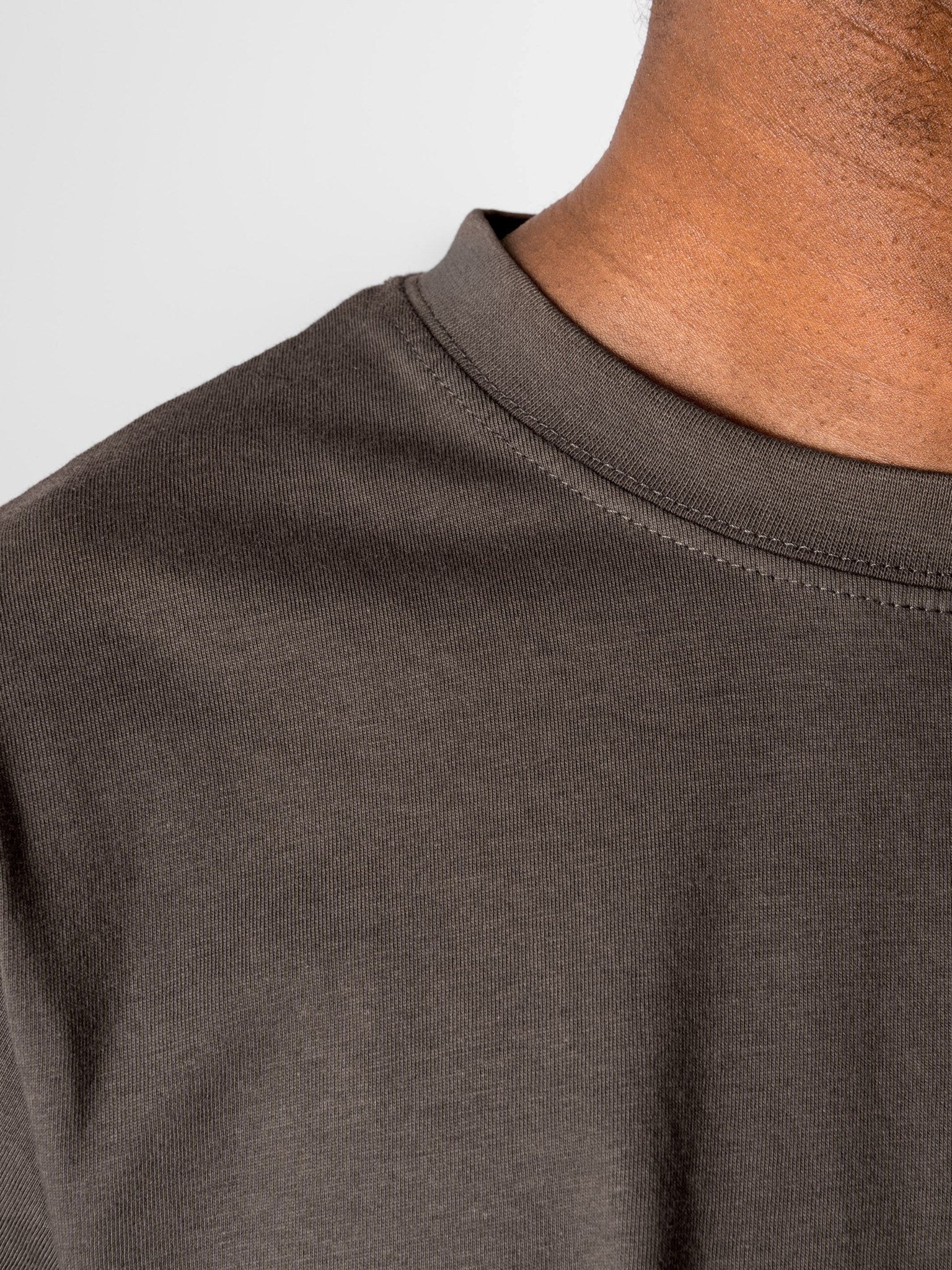 Camiseta de gran tamaño - Gris de acero - Imagen 3