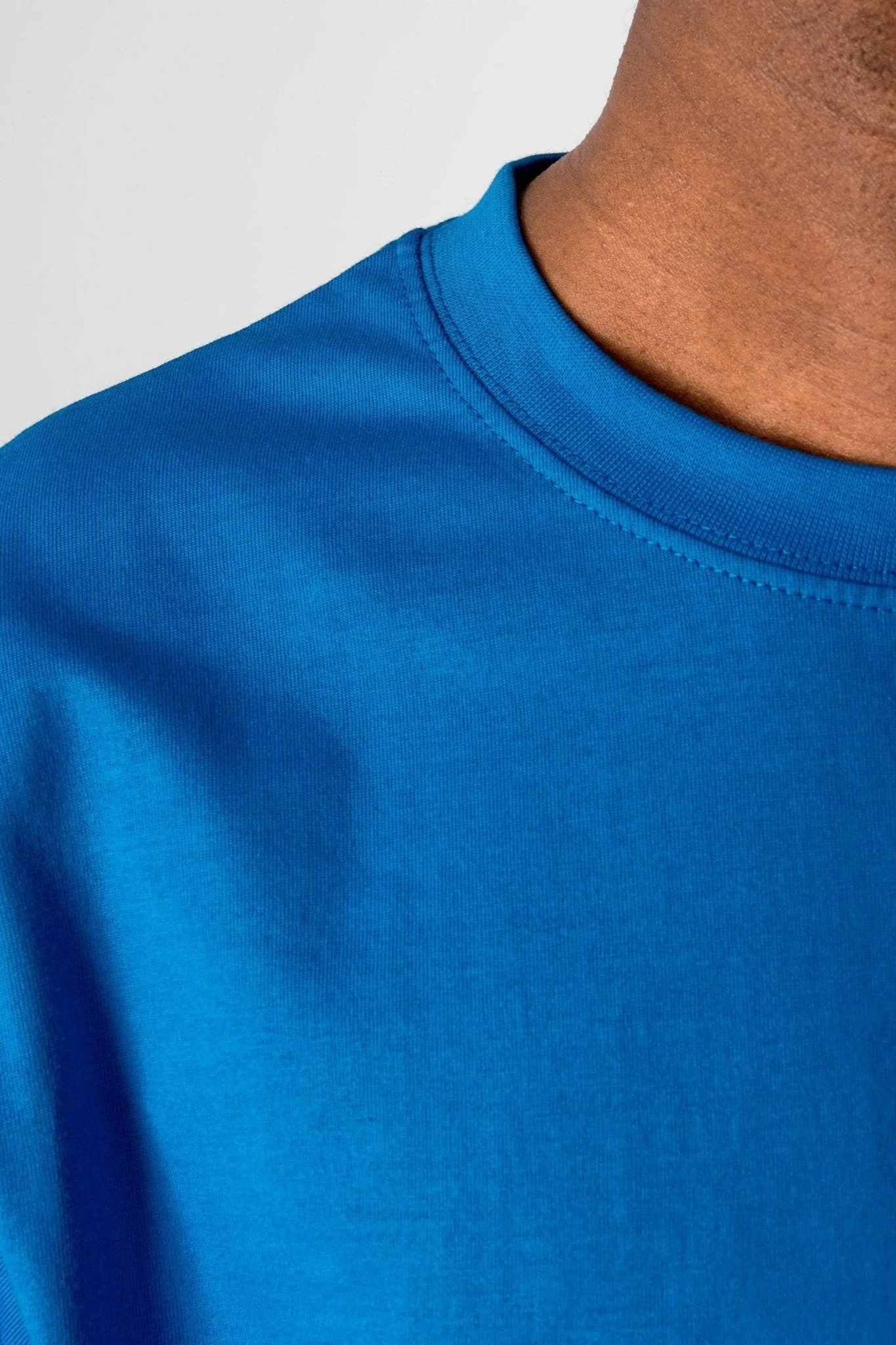 Camiseta de gran tamaño - Azul turquesa - Imagen 4