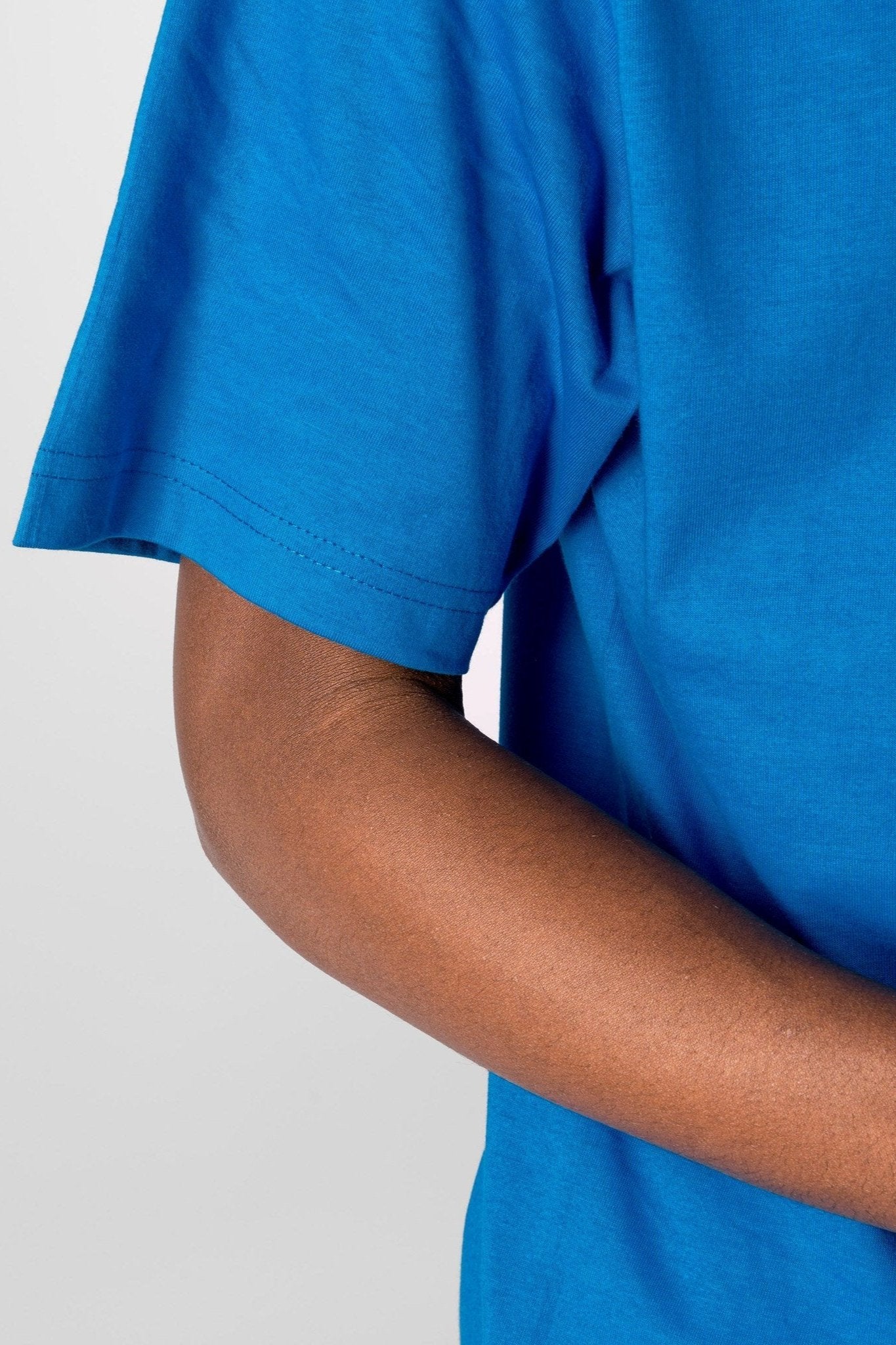 Camiseta de gran tamaño - Azul turquesa - Imagen 5