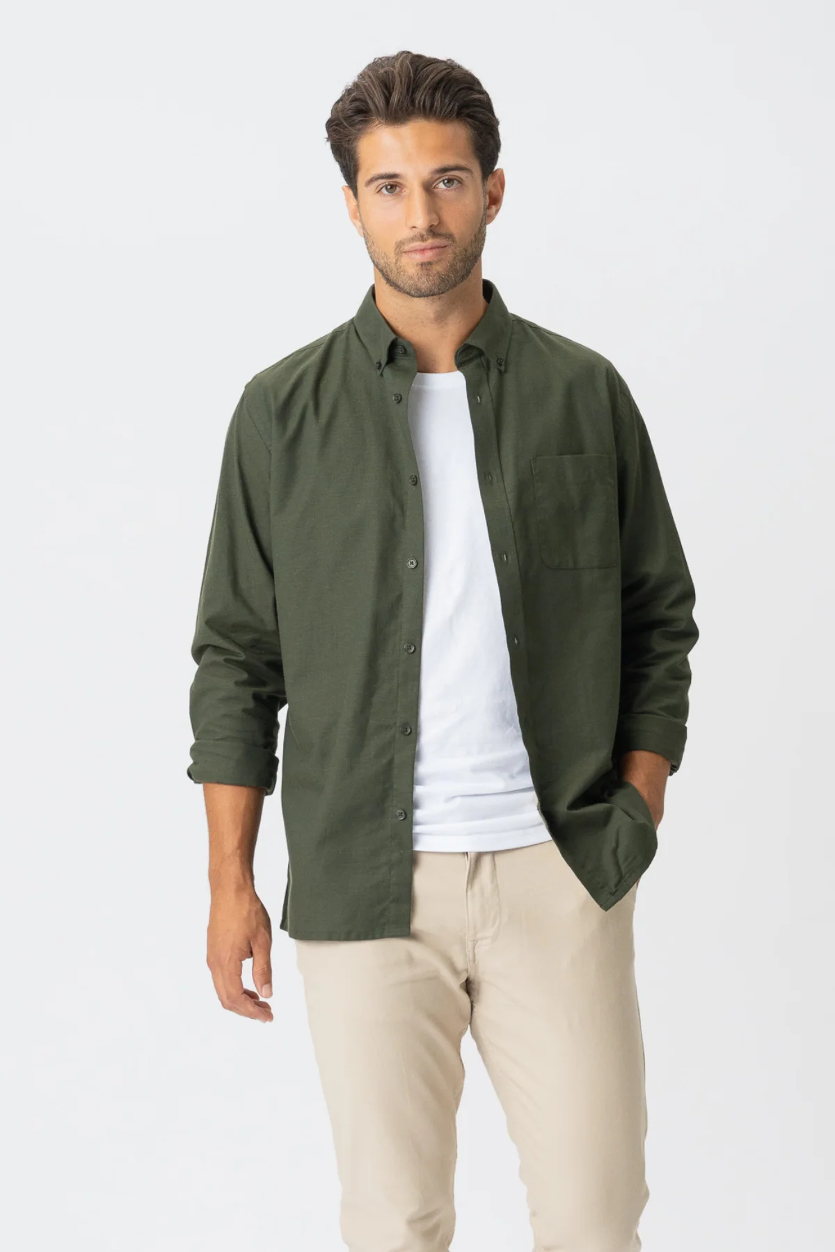 The Original Performance Oxford Shirt ™ ️ - Noche del bosque