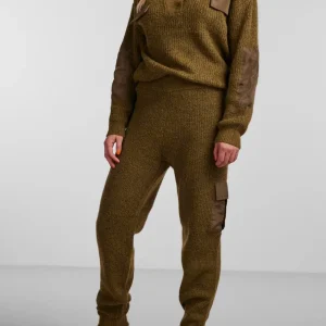 Pantalones de punto de Naura - Fir Green