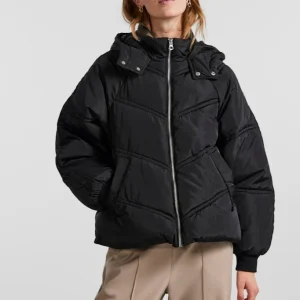 Neli City Puffer Jacket - Negro