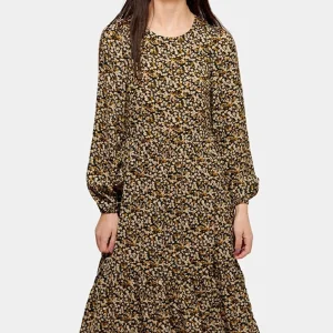 Vestido floral PALS - Negro Floral