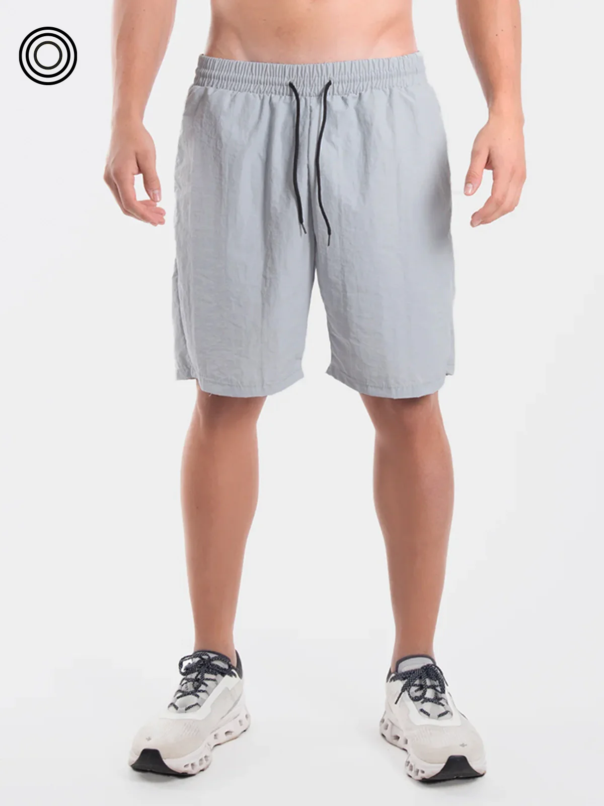 Pantaloneta nautica plata